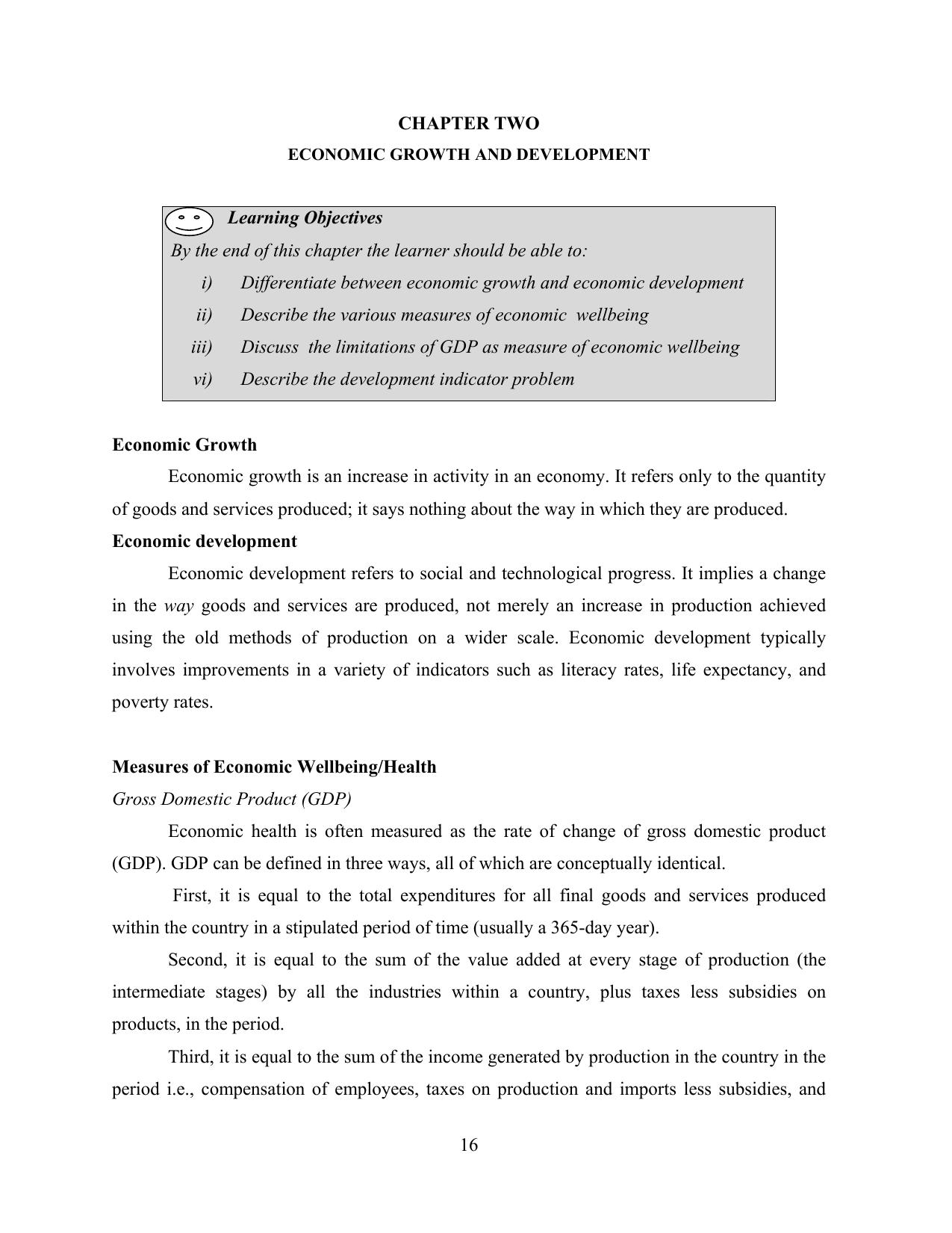 BBM Development Studies Module — page 20 of 76